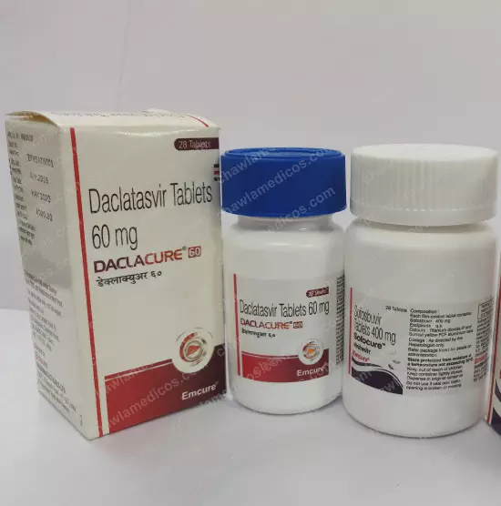 Daclacure (Daclatasvir Tablets) 60 Mg Tablets