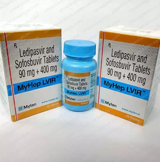 Myhep LVIR (Sofosbuvir and Ledipasvir Tablets) Tablets