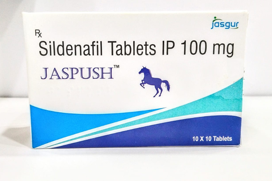 Jaspush 100 mg Tablet