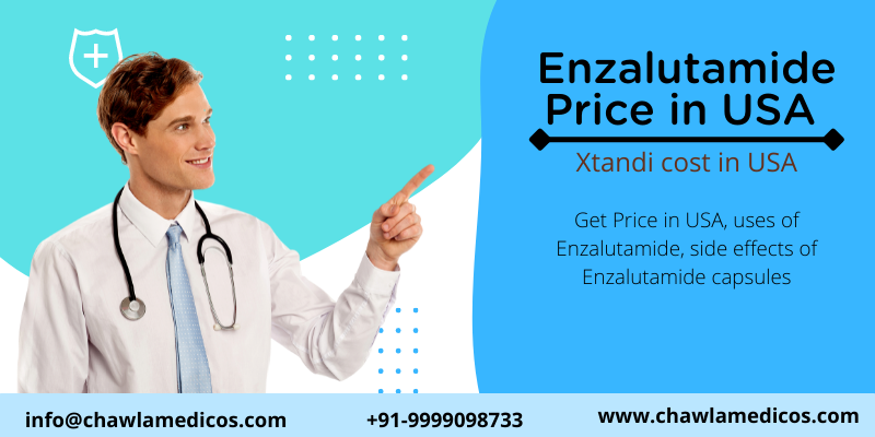 Enzalutamide cost in the USA